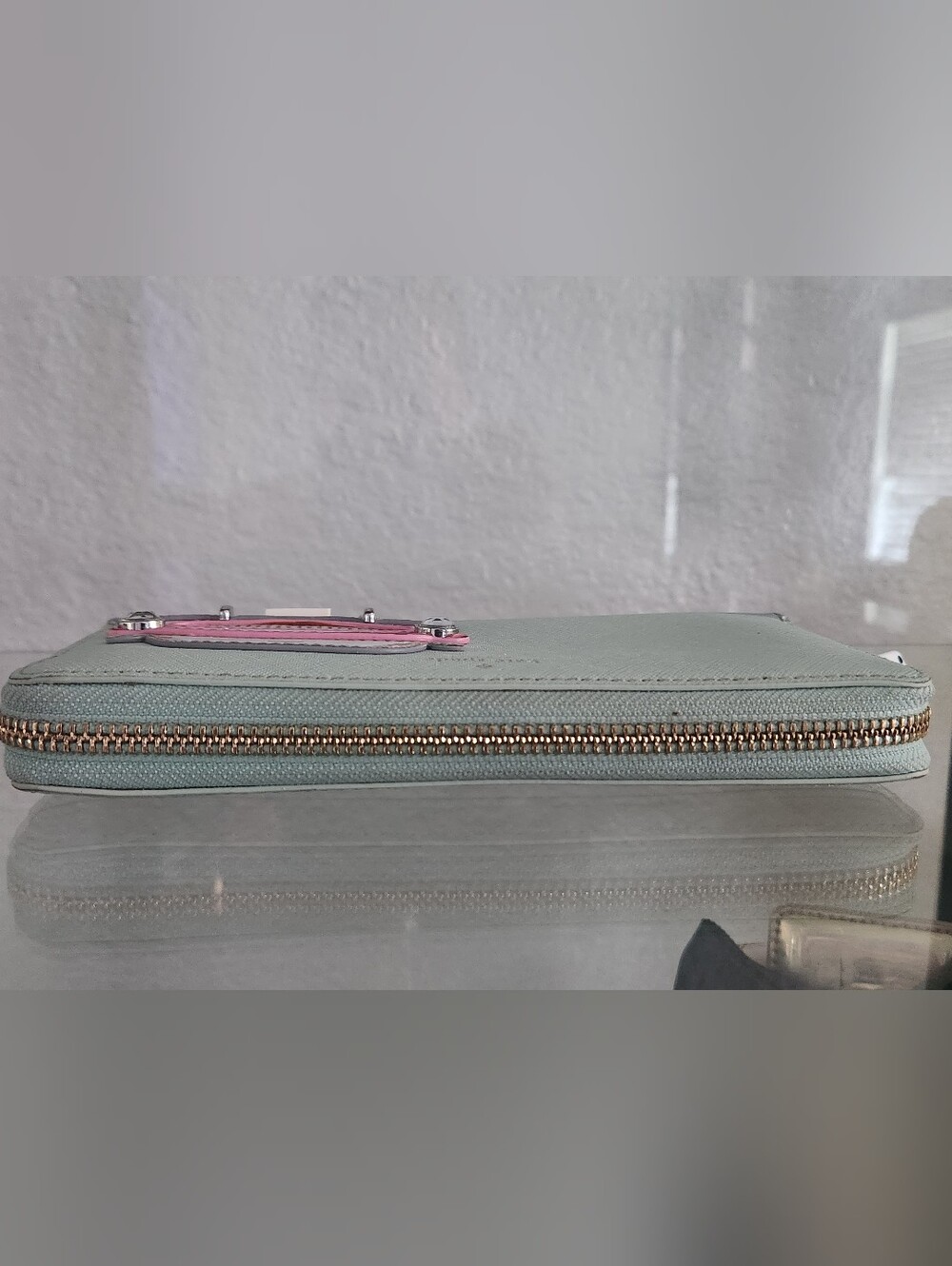 Kate Spade Pink Cadillac Wallet - Picture 3 of 5